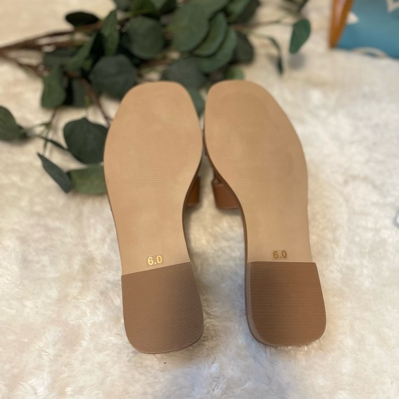 Steve Madden Brown Cut-Out Sandals - Picture 7 of 9